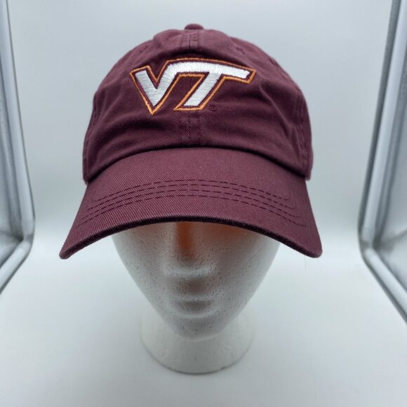 Virginia Tech Hokies VT Baseball Cap Hat Strap-back NCAA Men's Cotton - Picture 3 of 16